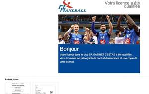 IMPORTANT POUR VOS MATCHS : LICENCE A IMPRIMER