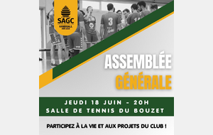 Assemblée Générale SAGC Handball
